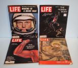 Group of 1973 Life Magazines
