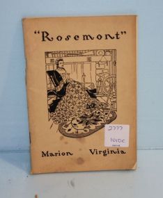 Partial Rosemont Book