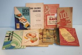 Group of Vintage Cookbooks