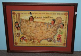 Print of American Tribes Print of American Tribes; 30 1/2
