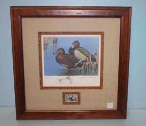 1981-1982 Limited Edition Duck Stamp Print, John C. A. Reimers