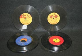 Group of Vintage 45 and 78 Records