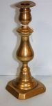 Early Antique Brass Candlestick