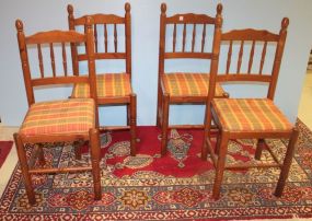 Four Pine Dining Chairs