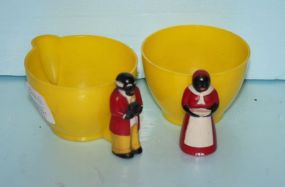 Vintage Mammy Cup and Creamer