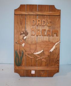 Dads Dream Wall Plaque