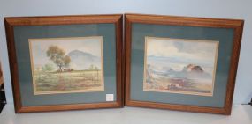 Two Landscape Prints