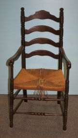 Ladder-back Arm Chair