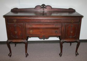 Mahogany Queen Anne Sideboard