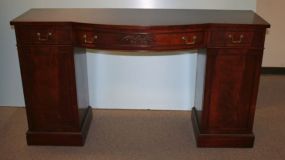 Mahogany Duncan Phyfe Double Pedestal Sideboard