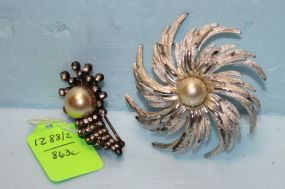 Two Vintage Broaches