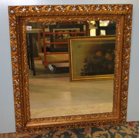 Ornately Carved Gold Mirror