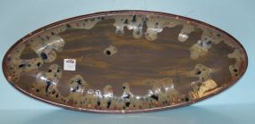 Oval Pottery Tray