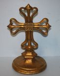 Resin Gold Cross