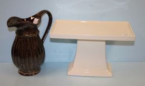 Ceramic Stand and Pitcher