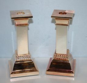 Pair Sheffield Reed and Barton Candlesticks