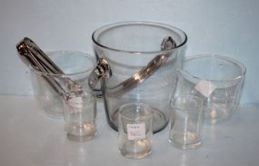 Ice Bucket, Bowls, Candle Holders
