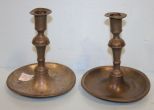 Pair of Pewter Candlesticks