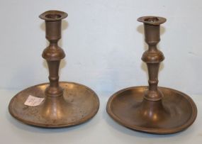 Pair of Pewter Candlesticks