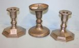 Pewter Candlesticks Pewter Candlestick 4 1/2