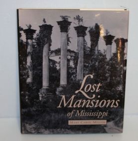 Book Entitled Lost Mansions of Mississippi