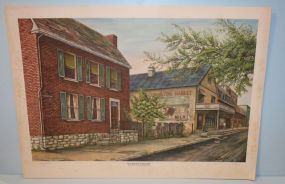 Limited Edition C.G. Morehead Lithograph 1970 