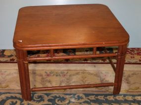 Faux Bamboo Coffee Table