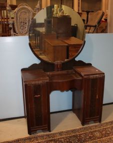 Deco Period Vanity with Mirror