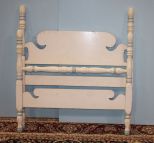 Painted Twin Size Bed