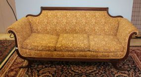 Mahogany Duncan Phyfe Sofa