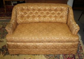 Gold Fabric Sofa