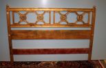 Gold Painted Full Size Headboard