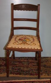 Eastlake Needlepoint Chair