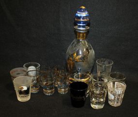 Decanter and Shot Glasses