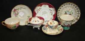Group of Four Cups and Saucers