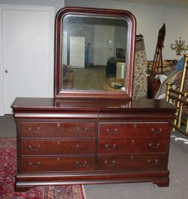 Thomasville Dresser with Beveled Mirror