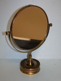 Brass Double Sided Beauty Mirror
