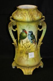 Hand Painted Austrian Vase