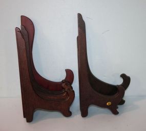 Six Wood Easels