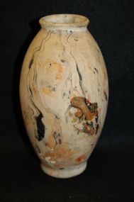 Pottery Marbleized Vase