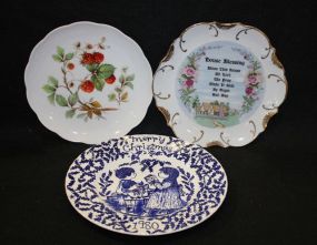 Group of Three Decorative Plates