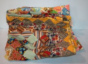 Standard Size Patchwork Quilt