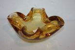 Vintage Amber Dish