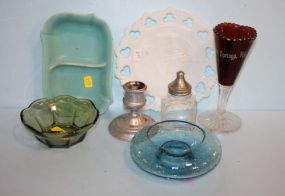 Group of Glass Items