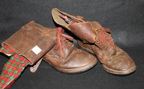 Vintage Military Boots (appears to be)