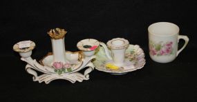 Four Miscellaneous Porcelain Pieces