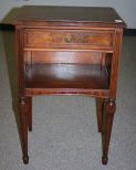 Early 20th Century Walnut Bedside Table