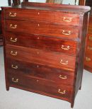 Mahogany Six Drawer Chest of Drawers