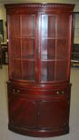 20th Century Mahogany Corner Cabinet