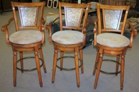 Three Contemporary Bar Stools